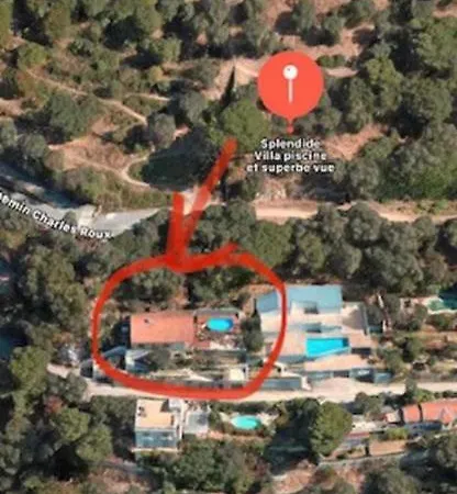 Splendide Piscine Et Superbe Vue וילה ניס