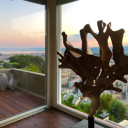 וילה Splendide Piscine Et Superbe Vue ניס