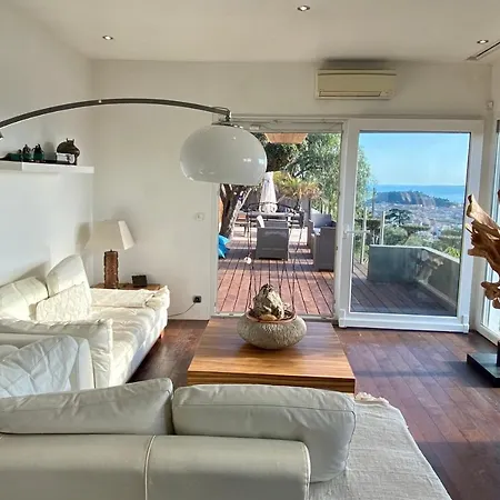 וילה Splendide Piscine Et Superbe Vue ניס