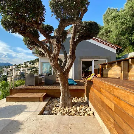 וילה Splendide Piscine Et Superbe Vue ניס